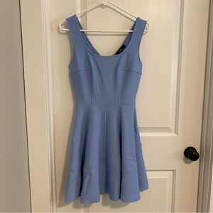 Lulus Home Before Daylight Periwinkle Dress